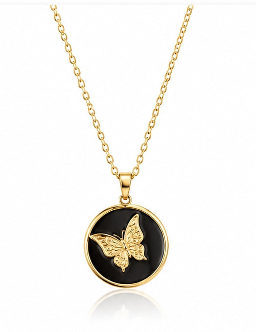 Women Trending Butterfly Pendant Locket